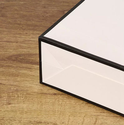 Recyclebare Kraftpapier-Handtaschen-Pappseil-Griff-Geschenk-Tasche ISO