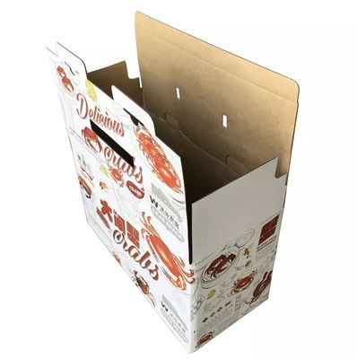 5 Falten-harte Pappfrucht-Verpackenkasten-gewölbter Frucht-Karton-Kasten
