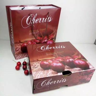 5 Falten-harte Pappfrucht-Verpackenkasten-gewölbter Frucht-Karton-Kasten