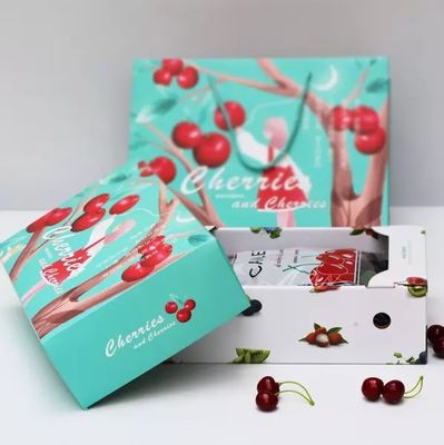Umweltfreundliche Gemüsefrucht-Pappschachteln CMYK/Pantone-Farbe