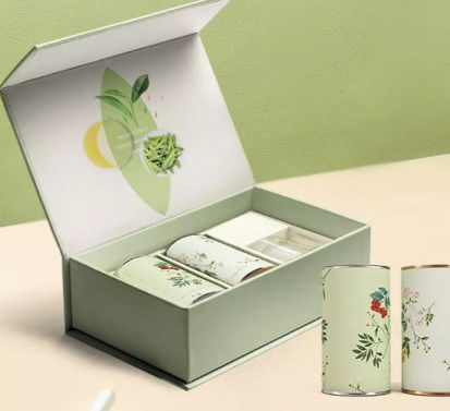 Tragbarer Papiertee packt prägendes Oberflächenende der UVlaminierungs-4C ein