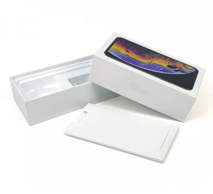 Debossed-Elektronik-Verpackenkasten-Härte-Telefon-Abdeckungs-Verpackenkasten ODM