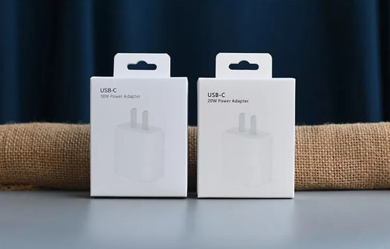 PMS Usb-Ladegerät-Daten verkabeln Verpackungs-Kasten fettdichtes Debossing