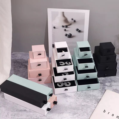 ODM-Schmuck-Verpackenkasten-kompostierbares Drucksache-Schmuckkästchen ISO9001
