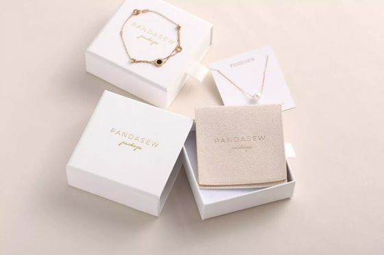PandaSew-Armband-Schmuck-Verpackenkasten Deboss-Papppapier