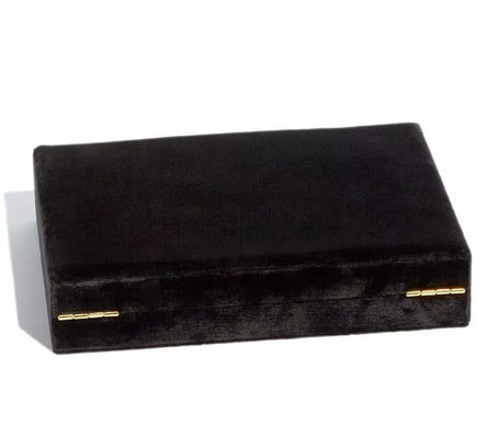 Samt-Schmuck-Verpackenkasten-hölzerner Luxusschmuck Trinket-Kasten BSCI