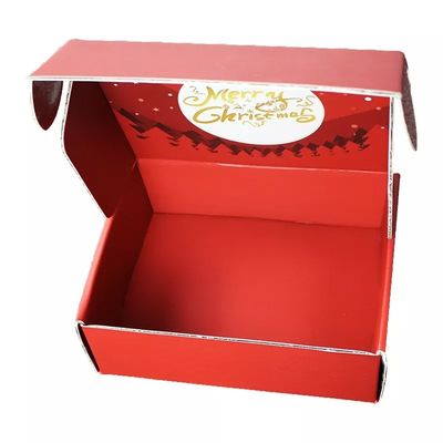 Advent Calendar Christmas Cardboard Gift packt Prägungsdrucken ein