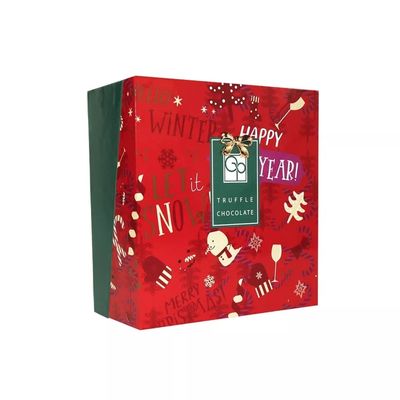 Kundenspezifisches Druckweihnachtspappgeschenkbox-dekoratives Weihnachten Eve Box