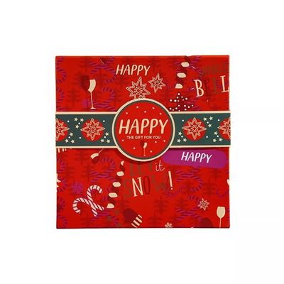 Kundenspezifisches Druckweihnachtspappgeschenkbox-dekoratives Weihnachten Eve Box