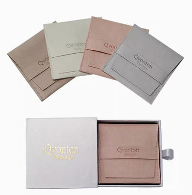 Beutel-Fach-Schmuckkästchen-Flanell-Armband-Ohrring-Verpackenkasten ISO