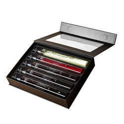Glatte Laminierungs-Wein-Flaschen-Geschenkboxen CMYK Champagne Gift Box Packaging