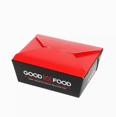 Zum Mitnehmen Nahrung des Nudel-packt Kebab kundengebundene Verpacken- der Lebensmittelkasten-CMYK Wegwerf ein