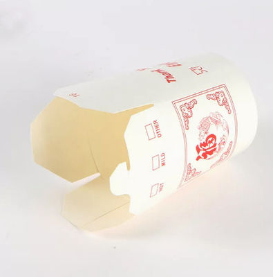 Zum Mitnehmen Nahrung des Nudel-packt Kebab kundengebundene Verpacken- der Lebensmittelkasten-CMYK Wegwerf ein