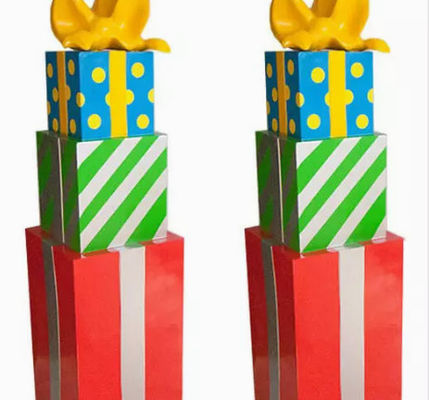 UVbeweis-Weihnachtspappgeschenkboxen wässern Beweis-Höhe 100/165cm