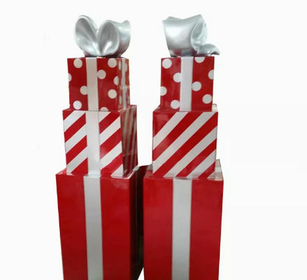 UVbeweis-Weihnachtspappgeschenkboxen wässern Beweis-Höhe 100/165cm